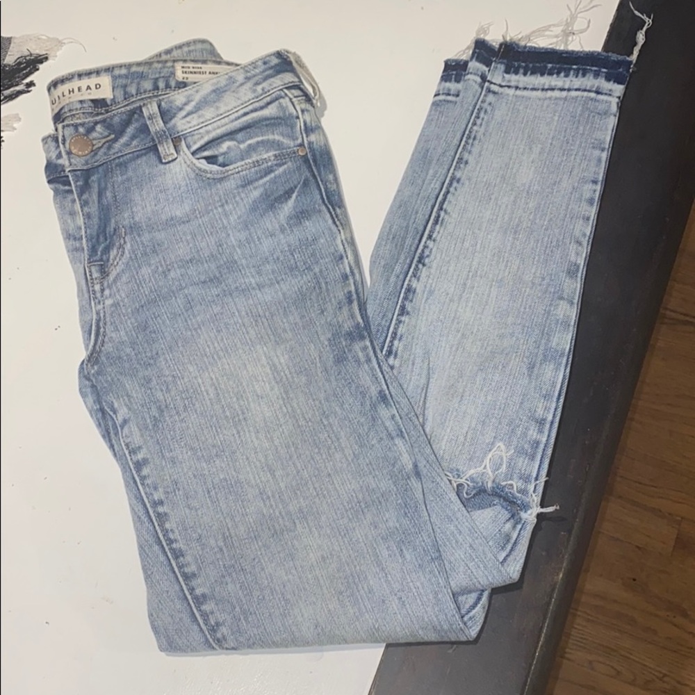 Women’s Bullhead jeans made rise